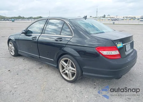 2008 Mercedes-Benz C 350 Sport из США, поврежденный, VIN WDDGF56X08F115873